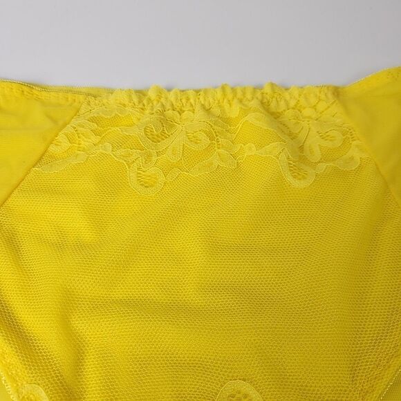 4 Splendies Bikini Brief Womens 1X Underwear Panties Sheer Lace Cotton Mix NWT - Picture 11 of 16